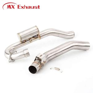 Tuyau de silencieux modifié d'échappement avant de moto de haute qualité pour Honda Crf150 Crf230 Crf250 2003-2016 - Product Image 1