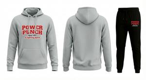 ชุดเซ็ตเสื้อฮู้ดและกางเกงวอร์มผ้าฟลีซสำหรับคนท้อง แบบลำลอง 2 in 1 พิมพ์ลายโลโก้ตามสั่ง สำหรับผู้ชาย ผู้หญิง และทุกเพศ เป็นมิตรกับสิ่งแวดล้อม ผลิตจากโพลีเอสเตอร์/คอตตอน - Product Image 4