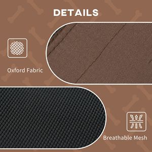 Cuccia Portatile da 36 Pollici per Piccoli Animali con Tettoia Parasole Anti-UV Rimovibile e Lavabile, Funzione Rinfrescante - Product Image 5