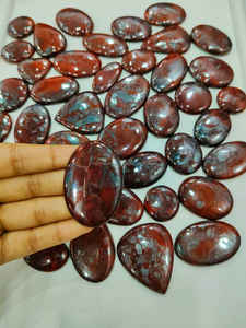 Lot de pierres précieuses naturelles au prix le plus bas jaspe rouge fait à la main Vente en gros jaspe rouge naturel - Product Image 3