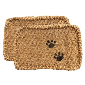 Hot Selling PALM MAT for PET Green Lounging Space: Coconut Fiber Pet Mat for Eco-Conscious Pets - Product Image 1