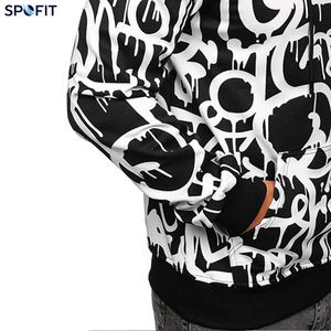 Sudadera con Capucha de Forro Polar Personalizada de Alta Calidad para Hombre, con Logotipo Sublimado, Cuello con Capucha, Teñido Liso con Técnicas de Lavado para Uso Invernal - Product Image 5