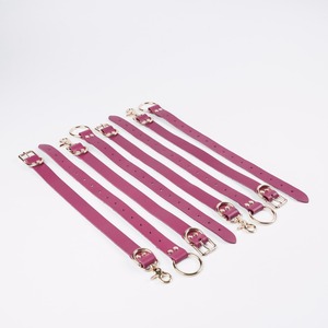 Adjustable Genuine Leather Bed Restraints Harness Straps Factory Price <b>Bondage</b> Belts Accessories RTTS-0137 - Product Image 3
