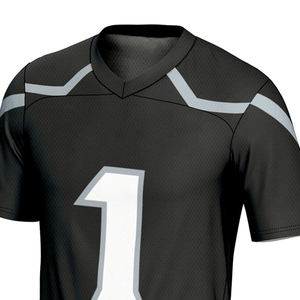 Maillots de football des États-Unis imprimés – 0 Gibbs, 97 Hutch, 16 Jared Goff, 14 St Brown, 20 Sanders, 58 Sewell, 5 Montgomery – Homme, Manches Courtes, Respirants - Product Image 5