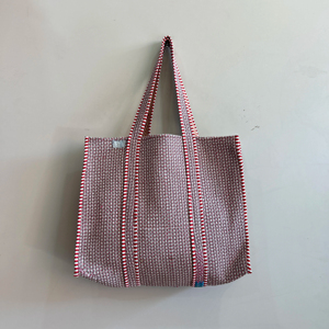 Bolso Tote Kantha de Lujo para Mujer, Gran Capacidad, Bolso de Hombro Acolchado Suave, Bolso de Moda Ecológico, Personalizado para Verano - Product Image 1