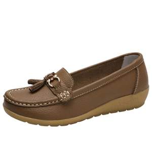 Chaussures pour femmes en gros, cuir de qualité supérieure, bout rond, style Derby, fabricant, vente en gros, MOQ mondial 100 - Product Image 2