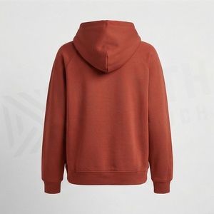 Oversized Women Hoodie 400gsm Cotton <b>Blend</b> Heavyweight Fleece Pullover Blank with Custom Logo 2 Choice Customized Color - Product Image 2