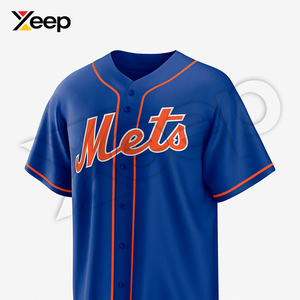 เสื้อเบสบอลผู้ชาย XEEP Customize รุ่น XC-BBU-24 แขนสั้น ระบายอากาศได้ดี ผลิตจากโพลีเอสเตอร์ ทรงพอดีตัว เหมาะสำหรับการฝึกซ้อม - Product Image 2