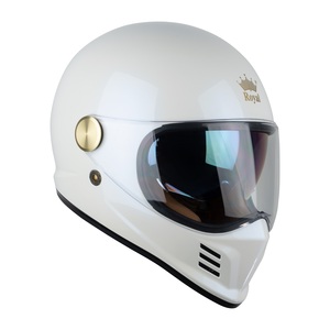 Venta de fábrica fabricada en Vietnam ROYAL M186 Casco ABS duradero, diseño elegante, visera doble, aprobado por DOT, XL. - Product Image 3