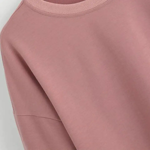 Wholesale Custom Design Stylish Long Sleeve Crew Neck Crop Top Knitted Women's <b>Sweatshirts</b> Custom Logo Colors <b>Leopard</b> <b>Print</b> - Product Image 6