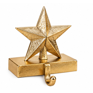 Soporte para Calcetines Navideños con Forma de Reno en Metal Dorado, Gancho para Colgar Calcetines en la Chimenea, para Decoración Navideña del Hogar, Venta al Por Mayor - Product Image 5