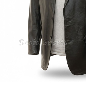 เสื้อโค้ทหนังฤดูหนาว หนา อุ่น ทันสมัย พรีเมียม ทนทาน แฟชั่น โมเดิร์น ยาว ดีไซน์เนอร์ ลำลอง - Product Image 4