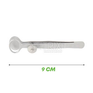 Pinzas Chalazion Ovaladas de Calidad Superior, Accionamiento Manual, 12 x 14 mm, 98 mm de Longitud, Para Uso Quirúrgico - Product Image 5