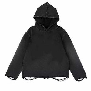Sweat à capuche surdimensionné personnalisé de haute qualité unisexe avec doublure en polaire brossée douce pour la vente en gros de vêtements de marque - Product Image 2