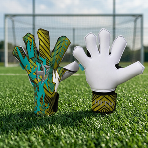 Gants de gardien de but professionnels de qualité supérieure, personnalisés et imprimés, vente en gros de gants de gardien de but pour le football - Product Image 4