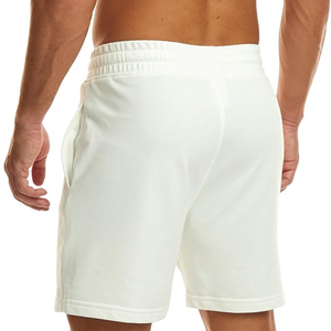 Shorts de sport décontractés pour hommes, en toile unie, taille élastique, séchage rapide, respirants, personnalisables, haute qualité, vente en gros - Product Image 2