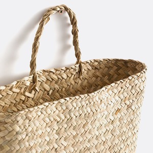 <b>Rectangle</b> Woven Straw Wall <b>Basket</b> Handmade <b>Storage</b> <b>Basket</b> Wholesale eco-friendly Made Viet Nam - Product Image 3