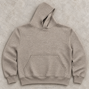 Sweat-shirt à capuche ample pour homme, 460+ GSM, 100% coton molletonné, épaules tombantes, logo en relief, fabricant de marque privée - Product Image 1