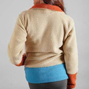 Sweat-shirt à capuche pour homme, idéal pour l'entraînement sportif, chaud pour l'hiver, doublure polaire Sherpa, fermeture éclair intégrale, col épais, brodé, écologique - Product Image 2