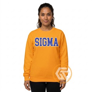 GREEK TREASURES เสื้อสเวตเชิ้ตผ้าฝ้ายฟลีซคุณภาพสูงสำหรับผู้หญิง Sigma Gamma Rho รุ่นฤดูใบไม้ร่วง/ฤดูหนาว น้ำหนัก 500 กรัม เป็นมิตรกับสิ่งแวดล้อม - Product Image 2