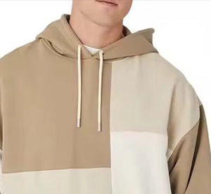 Sweat-shirt de sport pour homme, personnalisable, service OEM, doux, décontracté, couleur unie, polyester, élasthanne, léger, respirant, à capuche - Product Image 4