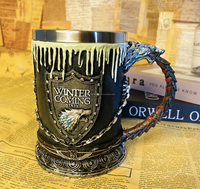 Mug à Moscow Mule en laiton artisanal avec poignée en laiton, 16 onces, mug à bière