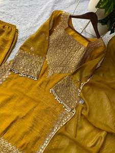 Collection de Robes Palazzo Abaya de Soirée et de Fête pour Femmes Musulmanes, Broderies Premium, Sans Plis, Longueur Genou, Vente en Gros - Product Image 2