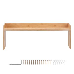 Mensola Porta Spezie da Posizionare Sopra il Fornello, Facile da Montare, Organizzatore per Condimenti da Piano di Lavoro - Product Image 1