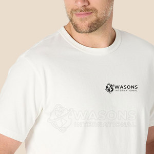 T-shirt en coton de qualité supérieure à col rond, tissu en coton doux, coupe confortable pour un usage régulier - Product Image 2