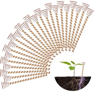 Piquets d'antenne de jardin en cuivre pur pour l'électroculture, pour légumes et fleurs, de fabricant et fournisseur indien - Product Image 1