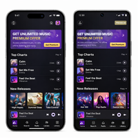 ROYALCRAFT Aplicación Móvil de Música en Línea para Linux y MAC en Stock - Escucha Canciones en Línea, Listas de Reproducción, Radio, Reproductor de Audio