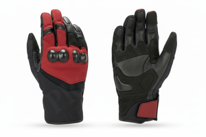 Gants de moto OEM ODM de haute qualité, avec protection des articulations, compatibles écran tactile, respirants, antidérapants, pour la course, à doigts entiers - Product Image 6