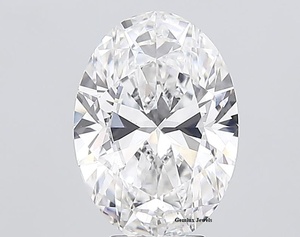 Diamante ovalado creado en laboratorio de 5.5 CT con certificado IGI, color EF, claridad VS, diamante suelto cultivado en laboratorio para collar. - Product Image 3