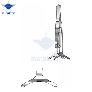 Pinzas Walter de 8 cm / 3-1/4 Pulgadas para Agarrar Párpados, Instrumento Quirúrgico Fino de Acero Inoxidable para Cirugía Oftálmica de Párpados - Product Image 3
