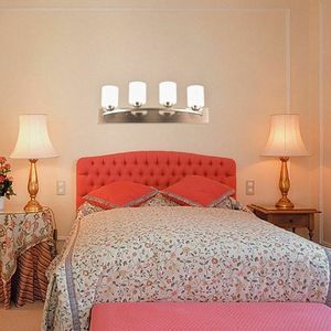 Lampada da Parete Moderna a 4 Luci, Illuminazione per Bagno e Vanità - Product Image 1