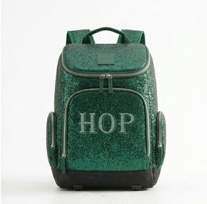 Sparkly Cheerleading <b>Backpack</b> Glitter Cheer Bags Custom Name OEM Wholesale Dance Team Sports <b>Backpack</b> Lightweight Design - Product Image 1