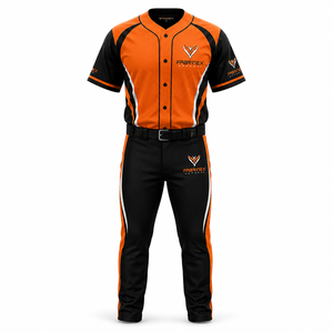 2026 New <b>Baseball</b> Uniform Breathable Lightweight Durable Fabric Comfortable Fit Custom Design Sportswear <b>Baseball</b> Uniform - Product Image 3