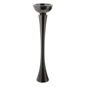 Support de bougie décoratif pour la décoration de la maison, qualité supérieure, finition grise, en aluminium coulé, pilier de bougie fait main, personnalisé - Product Image 2