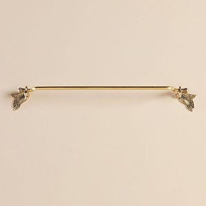 Designer Gold Bathroom <b>Towel</b> Rail Wall Mounted Brass <b>Towel</b> <b>Bar</b> Decorative Hardware Hotel Villa Apartment Bathroom Accessories - Product Image 2