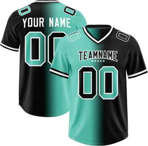 Camiseta de Fútbol Americano Sublimada con Diseño de Modelo Nuevo, Personalizada con Logotipo, Ropa Deportiva Profesional para Hombre - Product Image 3