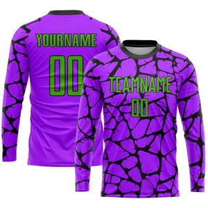Maillot de Gardien de But Néon Haute Visibilité à Manches Longues pour Hommes – Tenue d'Entraînement pour la Coupe des Nations 2026 aux États-Unis et en Europe - Product Image 5