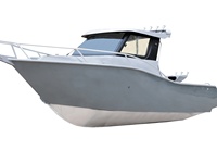 Bateau à jet d'eau en aluminium pour la patrouille, le transport et le soutien offshore