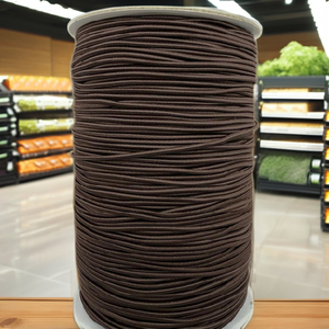 Cordons élastiques tressés 100 % polyester colorés, haute ténacité, écologiques, durables, pour sacs, vêtements et chaussures - Product Image 3