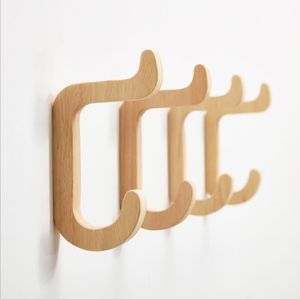 Minimalist Wooden Coat <b>Hooks</b> - Product Image 3