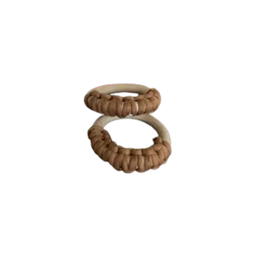 Porta Servilletas de Algodón Hecho a Mano con Diseño Fresco, Decoración de Mesa para Bodas, Accesorios de Macramé, Anillo para Servilletas para Fiestas y Eventos - Product Image 5