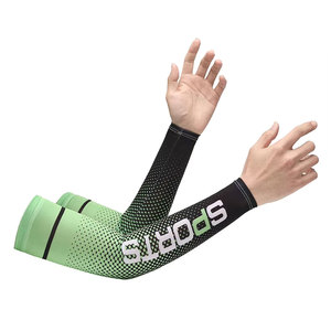 Mangas de compresión para juegos con estampado por sublimación al por mayor, las más vendidas, mangas deportivas refrescantes, mangas de ciclismo, precio al por mayor - Product Image 1