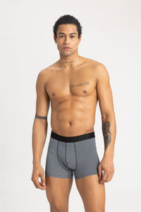 Calzoncillos Boxer para Hombre, 100% Algodón, Tejido Transpirable, Ropa Interior Suave con Cintura Elástica, Cómodos para Uso Diario, OEM, ODM, Venta al Por Mayor - Product Image 2