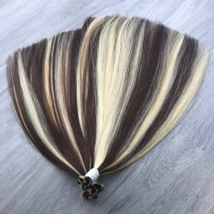 Cabello liso a granel de Color Piano, extensión de cabello humano crudo/Virgen vietnamita, vendedor al por mayor, Super doble dibujado, la mejor calidad SA - Product Image 5