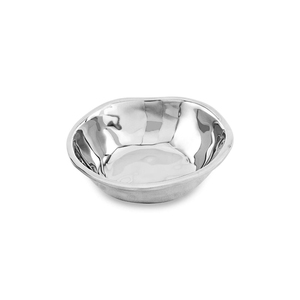 Tazón de Servir de Metal con Acabado Dorado Hecho a Mano, Vajilla Ecológica para Aperitivos, Dulces y Chocolate de Hotel, Diseño Moderno ROSHAN - Product Image 5