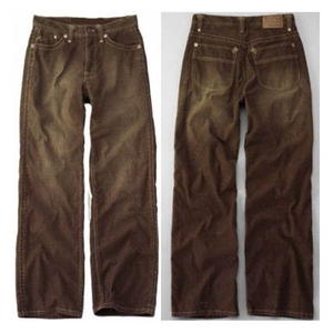 Jeans de Mezclilla Elásticos de Diseño Y2K Vintage para Hombre, Corte Recto y Ajustado, Lavado a la Piedra, Color Blanco, Disponibles - Product Image 3